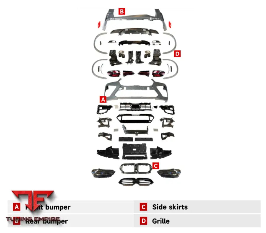 BMW X5 (G05)OLD TO NEW X5M(F95)LCI 2023 BODY KIT