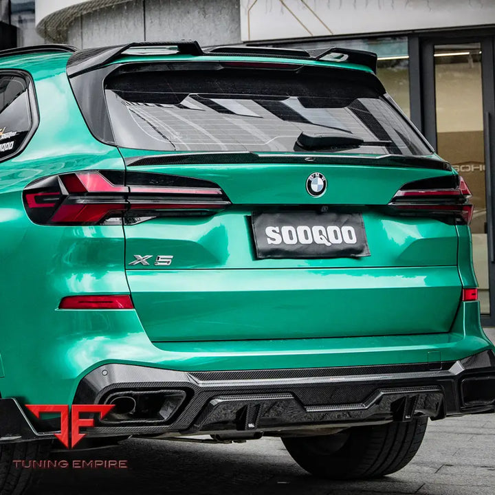 BMW X5 G05 REAR SPOILER IN PREPREG CARBON FIBRE - Carbon Fibre Parts