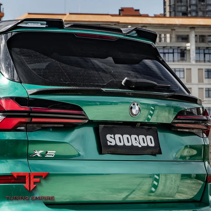 BMW X5 G05 REAR SPOILER IN PREPREG CARBON FIBRE - Carbon Fibre Parts
