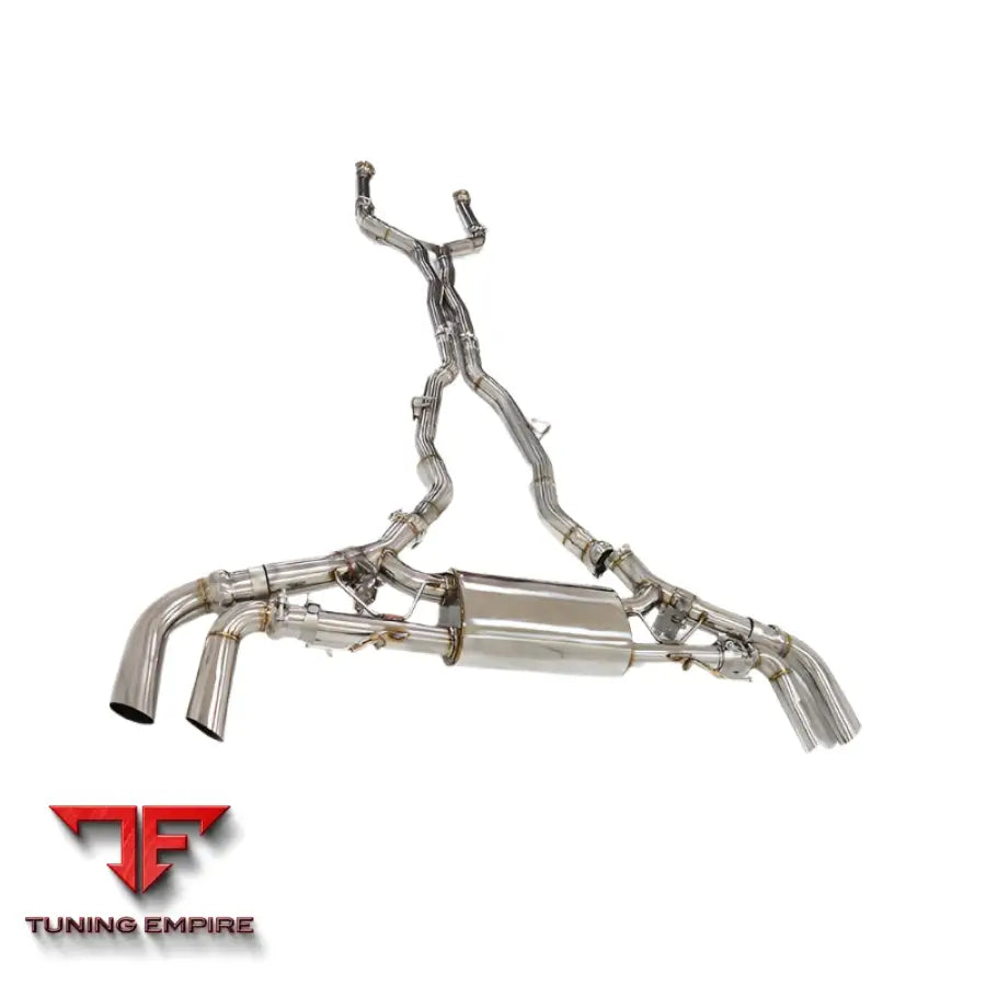 BMW X5 X6 M60I 4.4TT CATBACK VALVED EXHAUST SYSTEM 2024