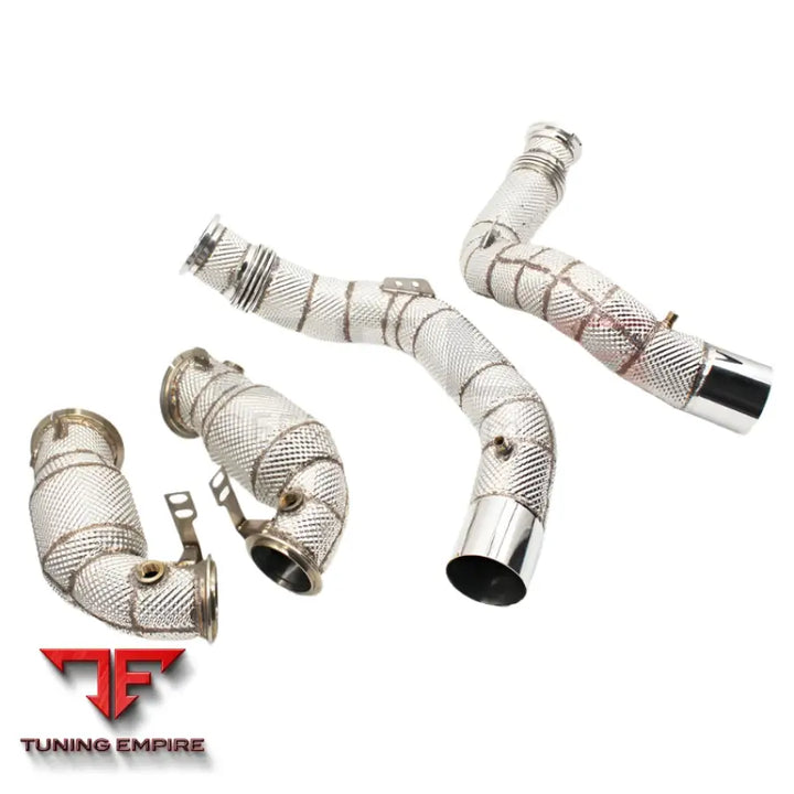BMW X5 X6 X7 DOWNPIPE CATLESS OR CATTED EXHAUST SYSTEM