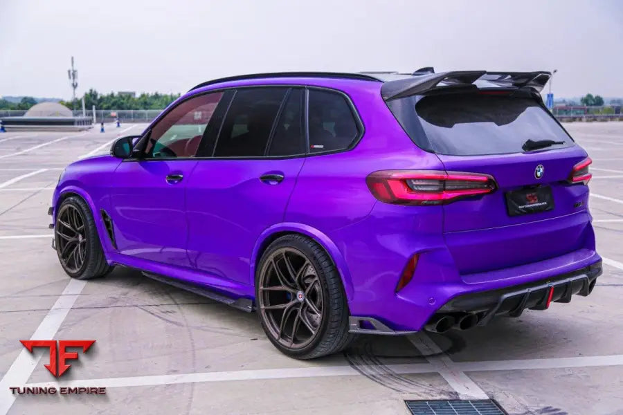 BMW X5M/C X6M/C F95 F96 AE REAR DIFFUSER & CANARDS - Rear Diffuser
