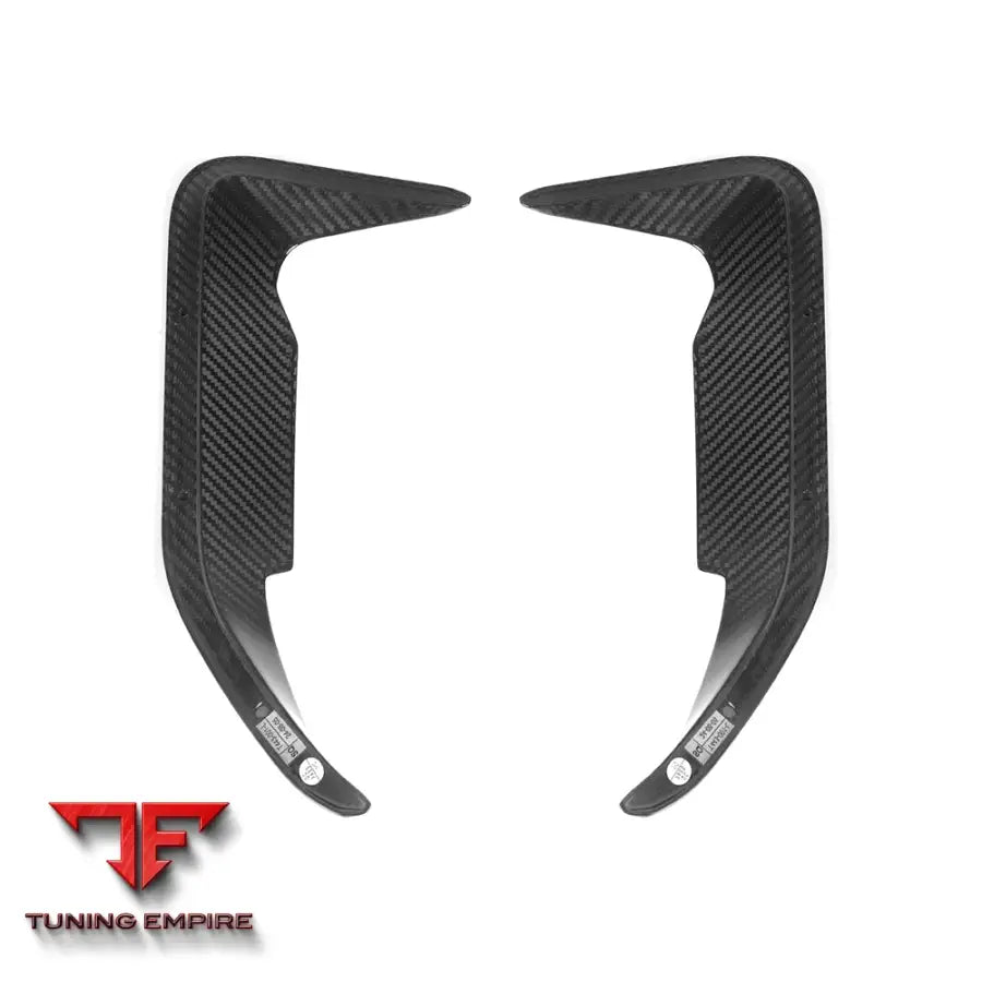 BMW X5M F95 FACELIFT REAR BUMPER INSERT IN PREPREG CARBON FIBRE - Carbon Fibre Parts