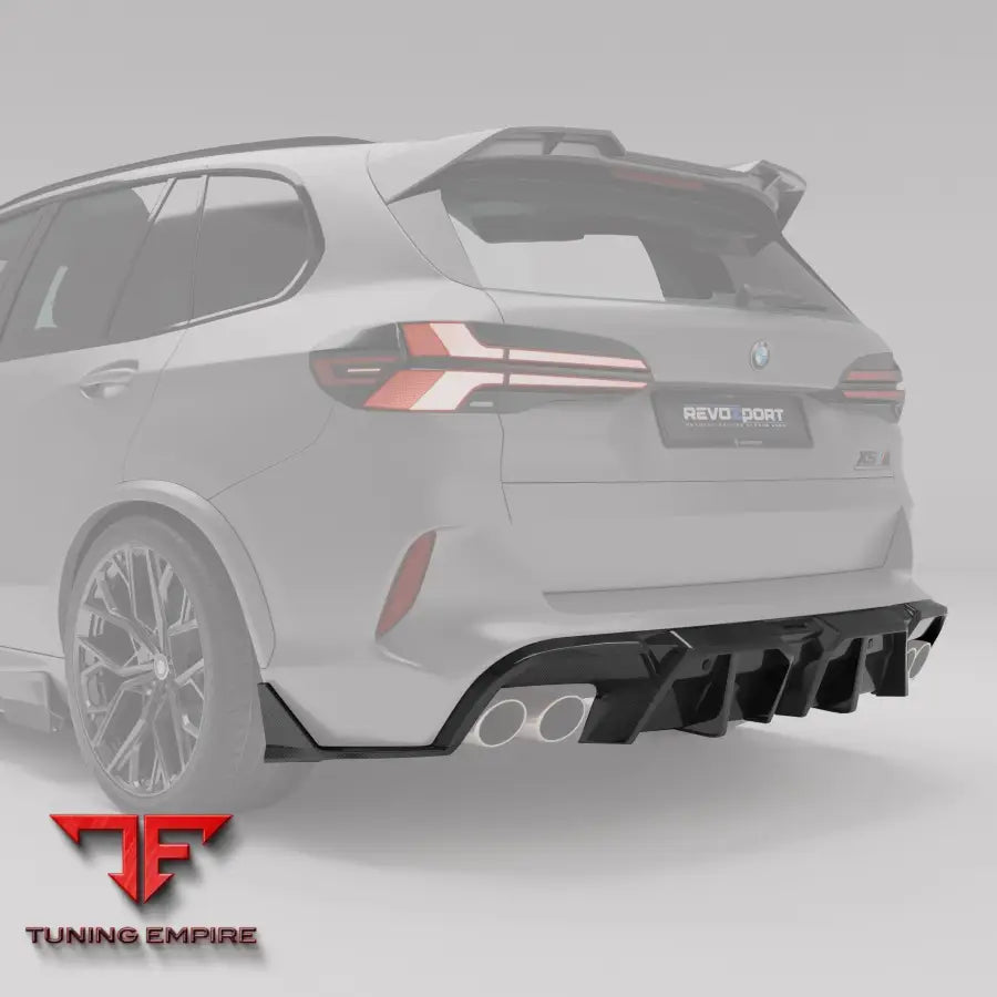 BMW X5M F95 LCI CARBON FIBER REAR DIFFUSER