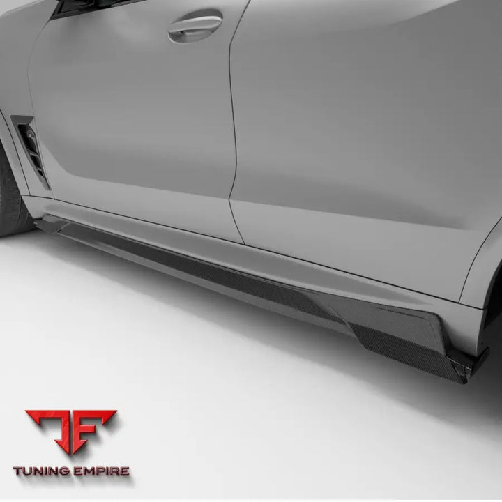 BMW X5M F95 LCI CARBON FIBER SIDE SKIRTS