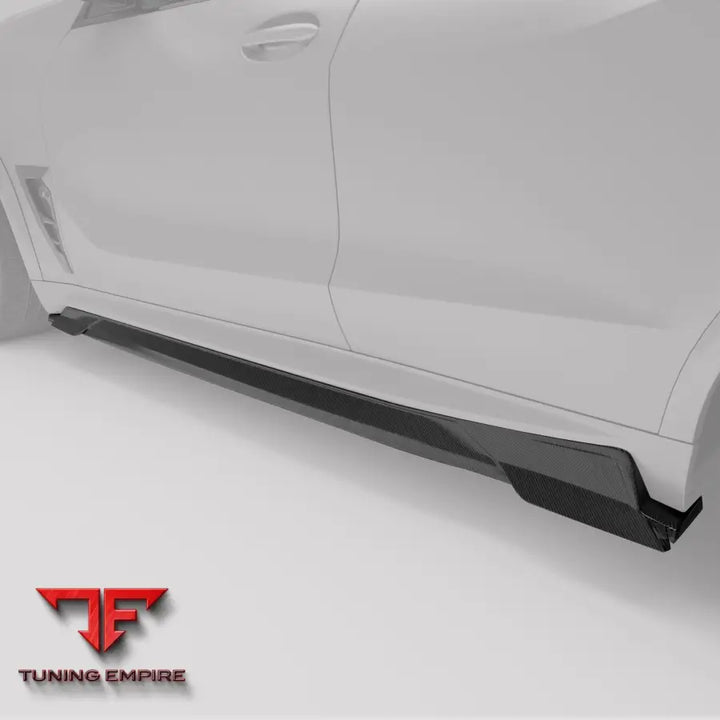 BMW X5M F95 LCI CARBON FIBER SIDE SKIRTS