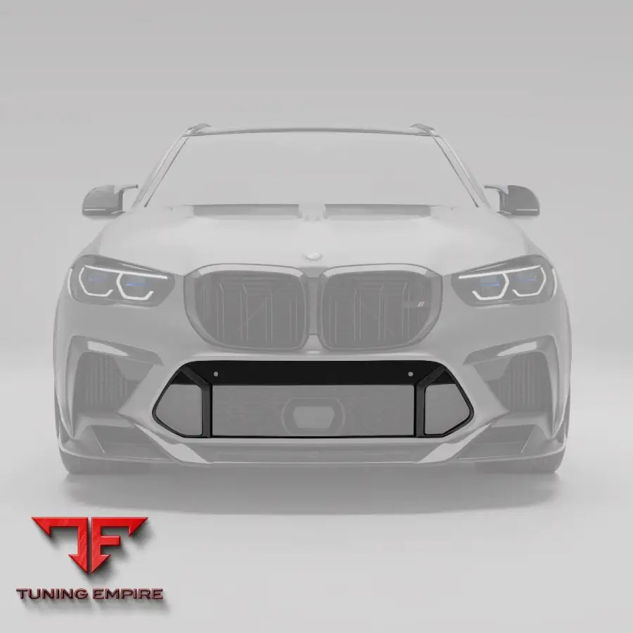 BMW X5M F95 PRE-LCI CARBON FIBER FRONT AIR INTAKE TRIM