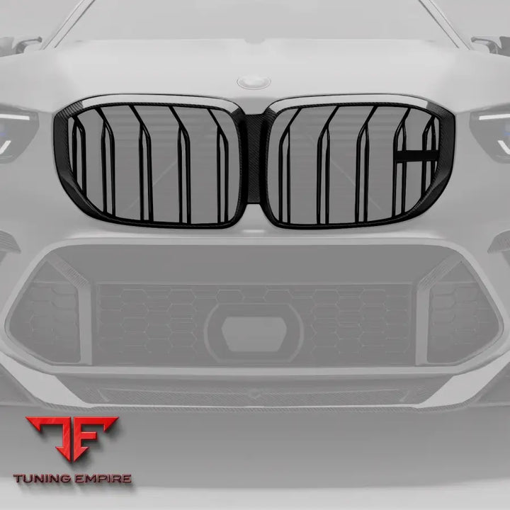 BMW X5M F95 PRE-LCI CARBON FIBER FRONT GRILLE