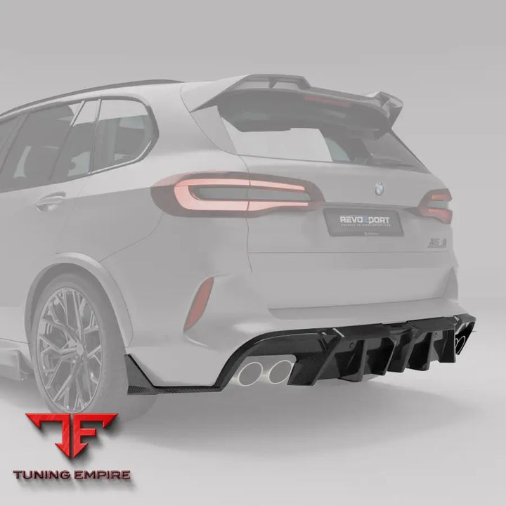 BMW X5M F95 PRE-LCI CARBON FIBER REAR DIFFUSER