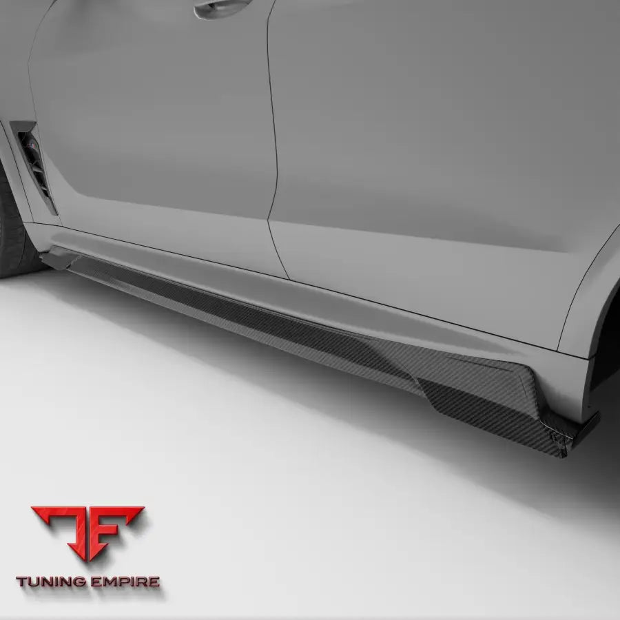 BMW X5M F95 PRE-LCI CARBON FIBER SIDE SKIRTS