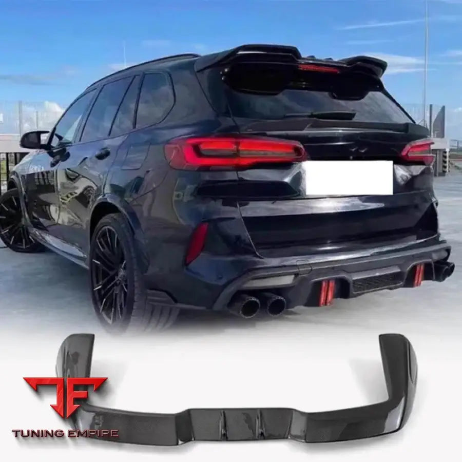 BMW X5M F95 SUV CARBON FIBER REAR TRUNK ROOF SPOILER 2020-2024Y