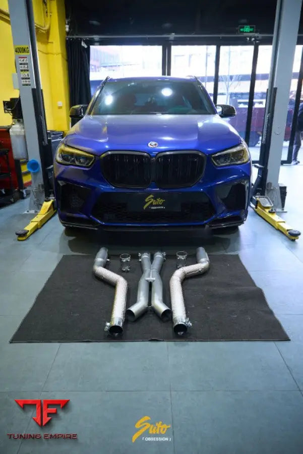 BMW X5M X6M LCI AE Design mid-pipe