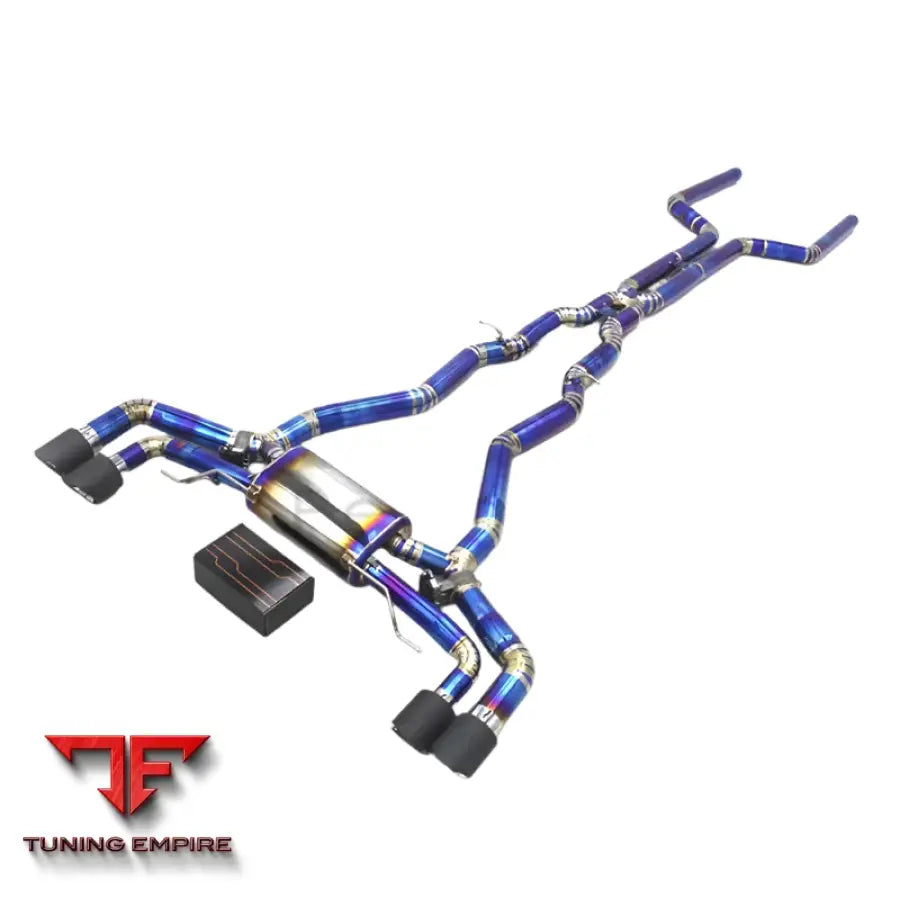 BMW X5M/X6M 4.4TT CATBACK TITANIUM ALLOY EXHAUST SYSTEM 2015-2023
