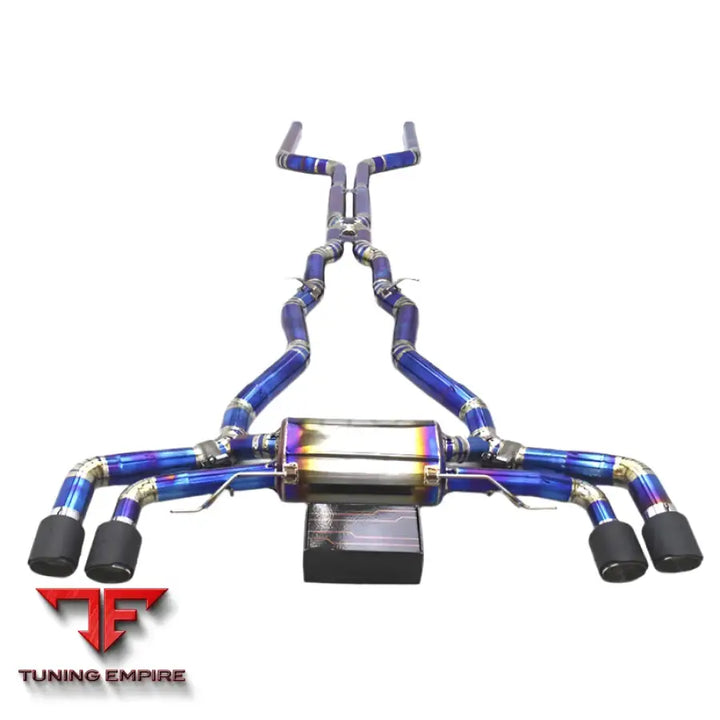BMW X5M/X6M 4.4TT CATBACK TITANIUM ALLOY EXHAUST SYSTEM 2015-2023