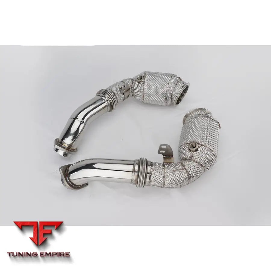 BMW X5M X6M E70 E71 CATLESS RAZOR EXHAUST DOWNPIPES