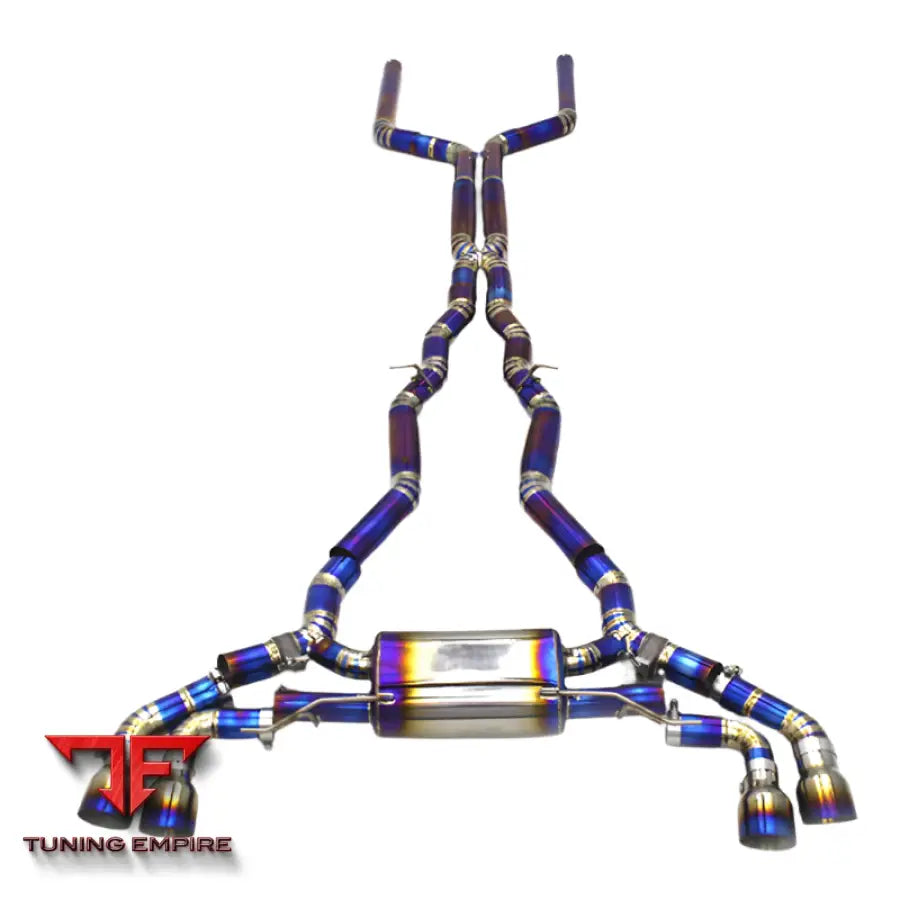 BMW X5M/X6M F95/F96 4.4T CATBACK TITANIUM EXHAUST SYSTEM 2020-2024