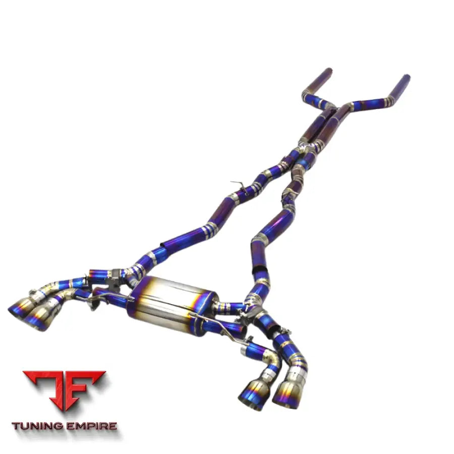 BMW X5M/X6M F95/F96 4.4T CATBACK TITANIUM EXHAUST SYSTEM 2020-2024