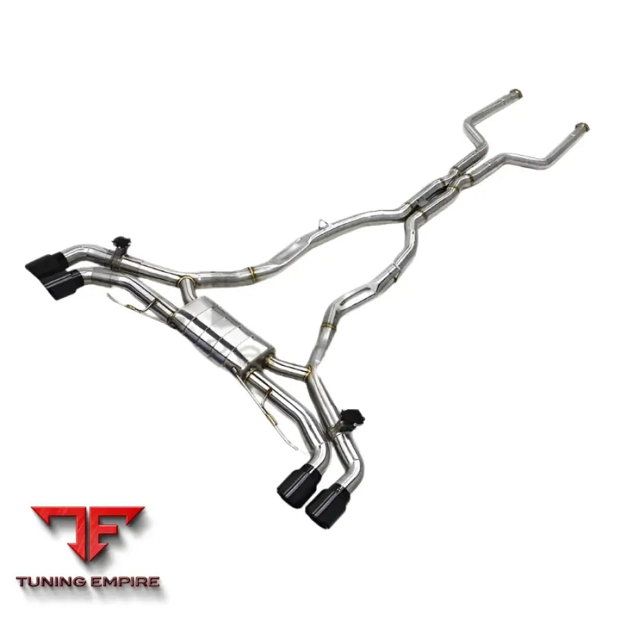 BMW X5M X6M F95 F96 4.4TT CATBACK VALVETRONIC EXHAUST SYSTEM 2020-2024