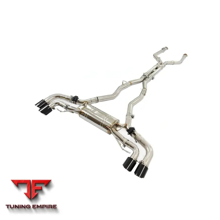 BMW X5M X6M LCI VALVETRONIC STAINLESS STEEL CATBACK RAZOR EXHAUST WITH MUFFLER VALVE