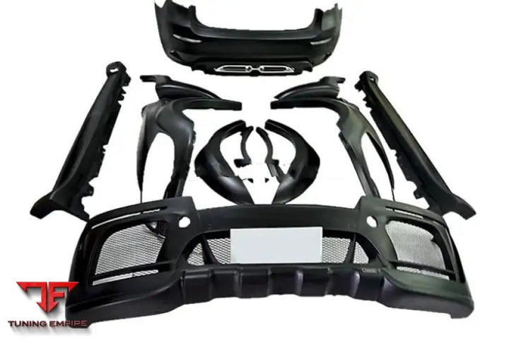 BMW X6 E71 WIDE BODY KIT WITH CENTER EXHAUST