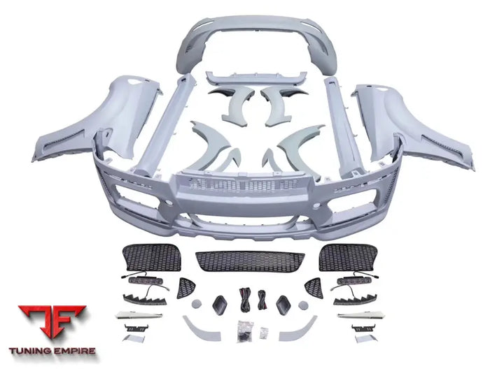 BMW X6 E71 WIDE BODY KIT WITH CENTER EXHAUST