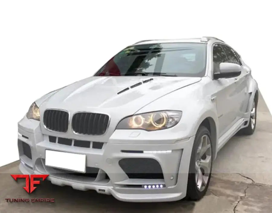 BMW X6 E71 WIDE BODY KIT WITH CENTER EXHAUST