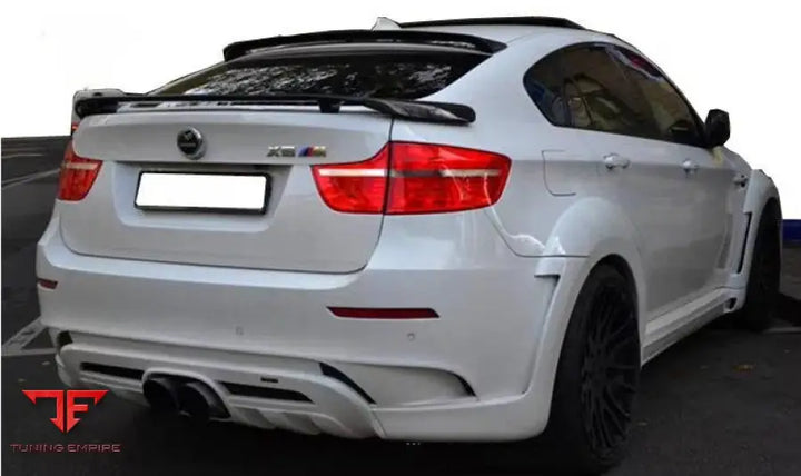 BMW X6 E71 WIDE BODY KIT WITH CENTER EXHAUST