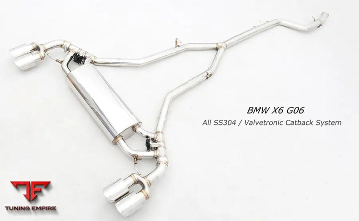 Bmw X6 G06 All Ss304 Valvetronic Exhaust System