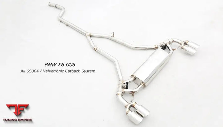 Bmw X6 G06 All Ss304 Valvetronic Exhaust System