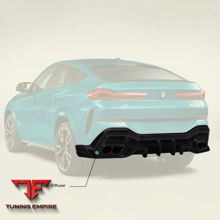 BMW X6 DRY CARBON FIBER BODY KIT