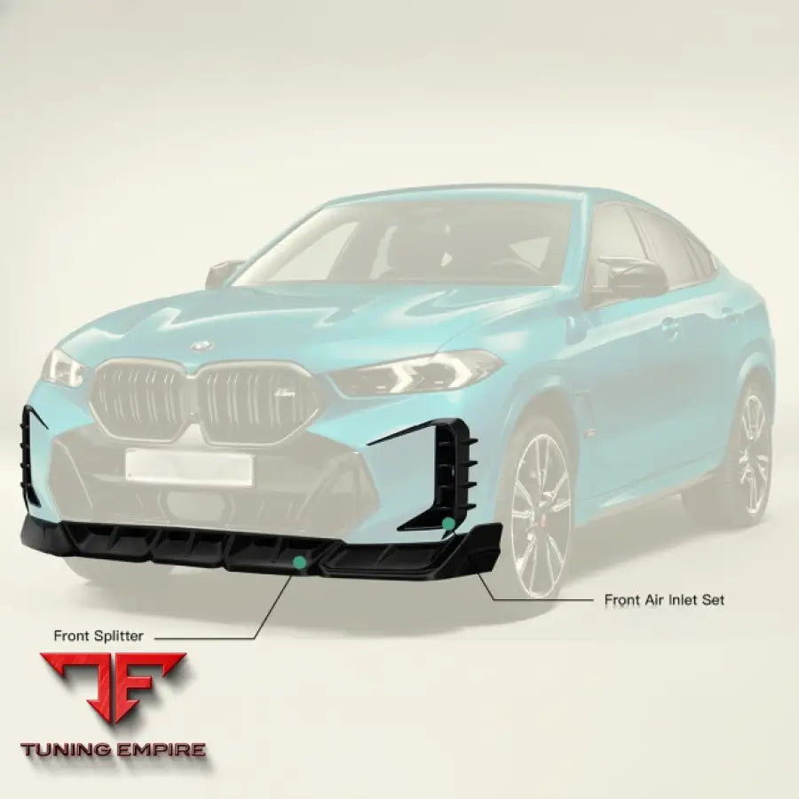 BMW X6 DRY CARBON FIBER BODY KIT