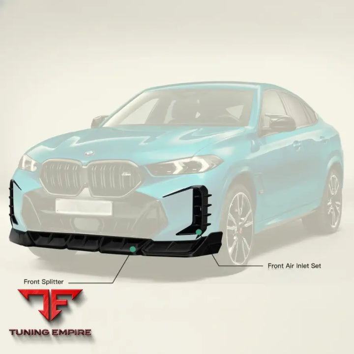 BMW X6 DRY CARBON FIBER BODY KIT