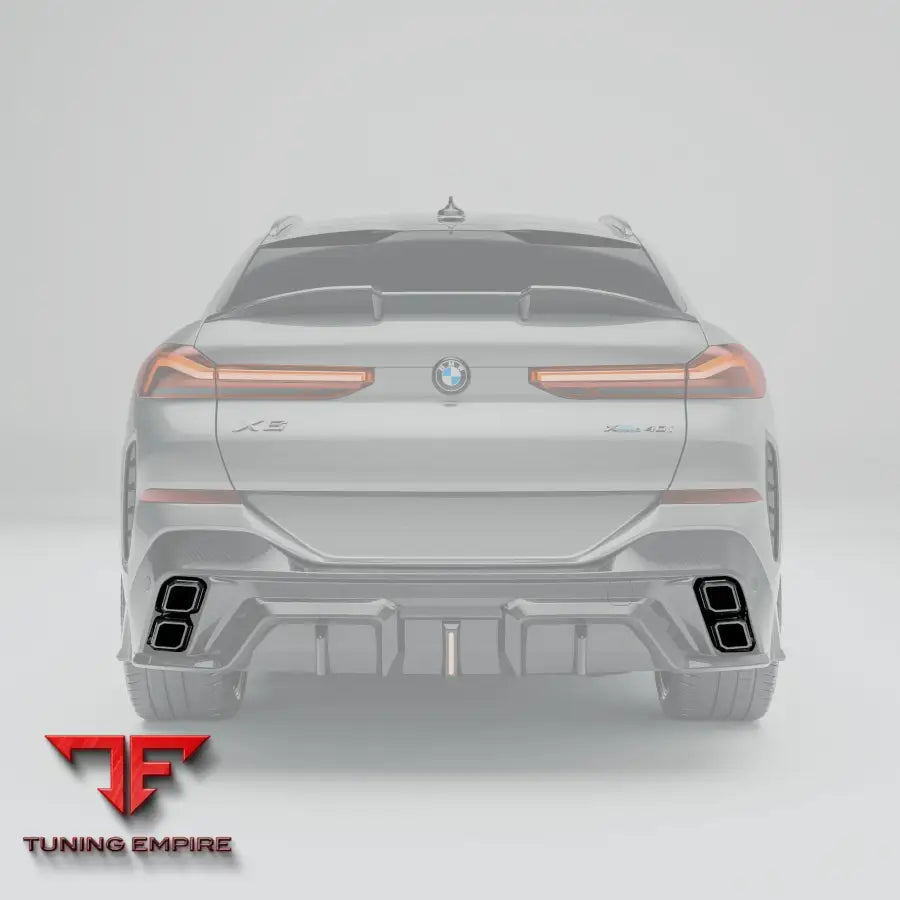 BMW X6 G06 LCI 3D-PRINTED ALLOY EXHAUST TIPS