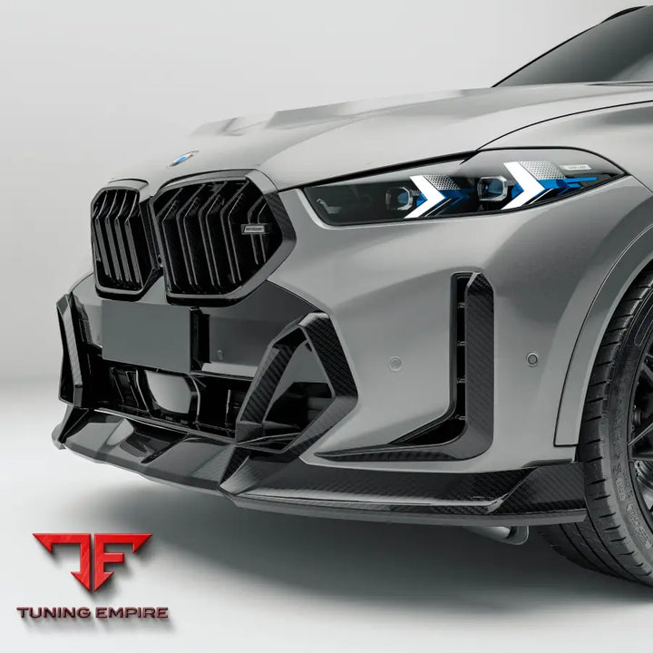 BMW X6 G06 LCI CARBON FIBER FRONT CANARDS