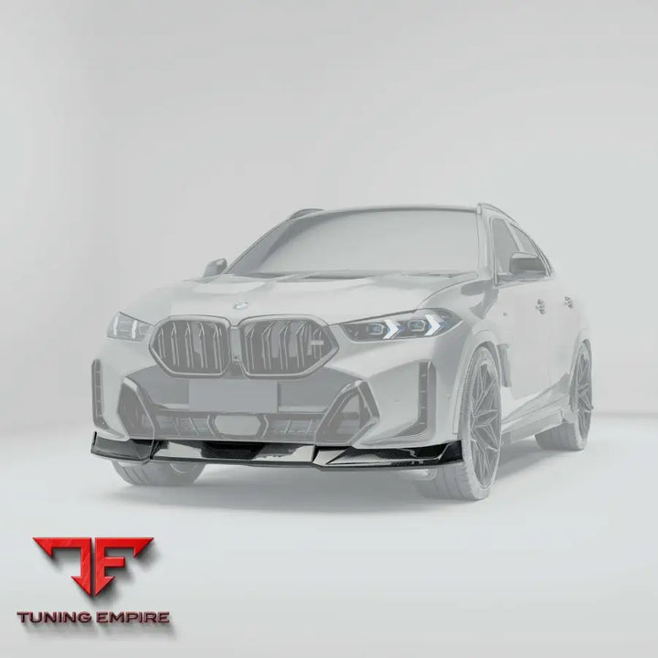 BMW X6 G06 LCI CARBON FIBER FRONT LIP