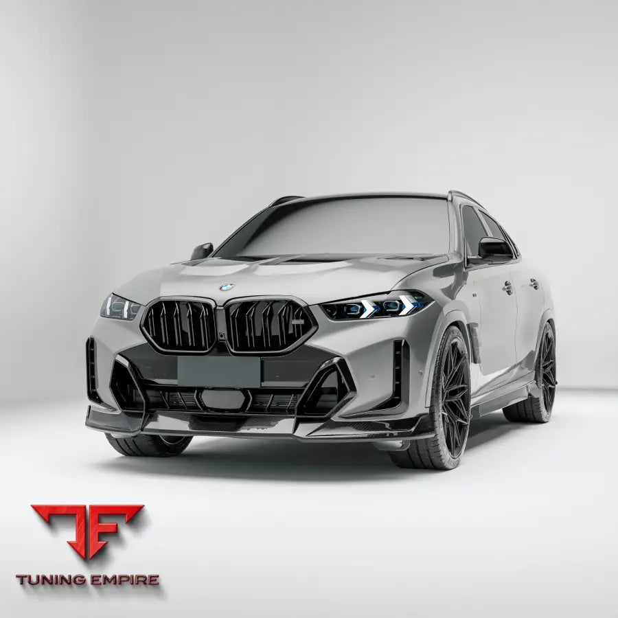 BMW X6 G06 LCI CARBON FIBER FRONT LIP
