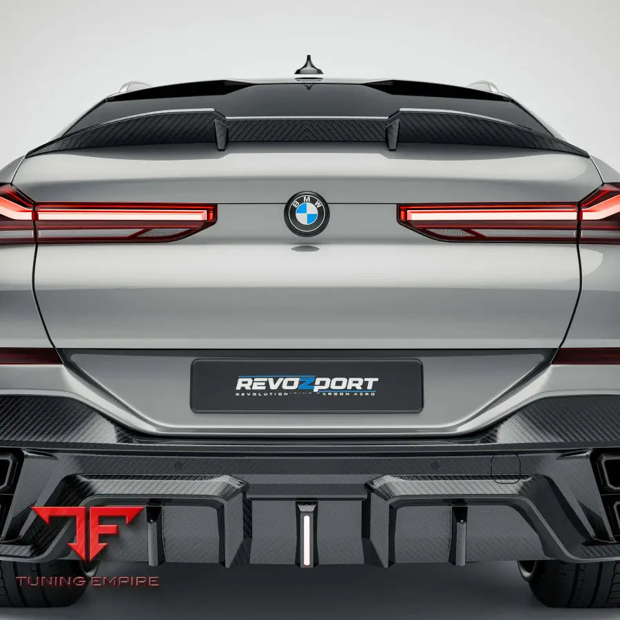BMW X6 G06 LCI CARBON FIBER REAR SPOILER