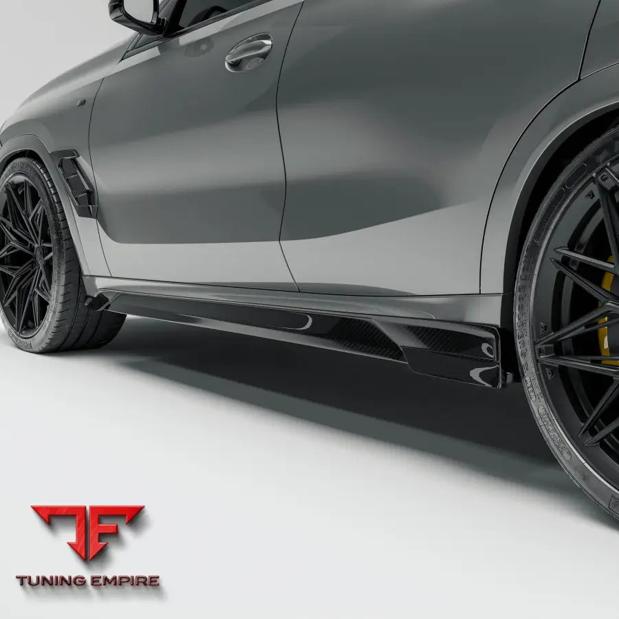 BMW X6 G06 LCI CARBON FIBER SIDE SKIRTS