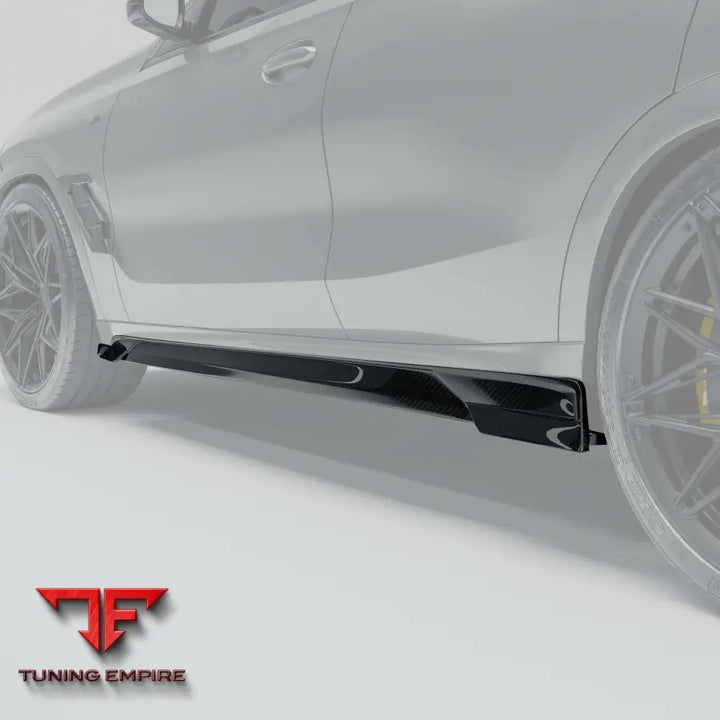 BMW X6 G06 LCI CARBON FIBER SIDE SKIRTS