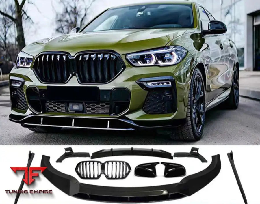 BMW X6 G06 MP STYLE CARBON LIP 2024