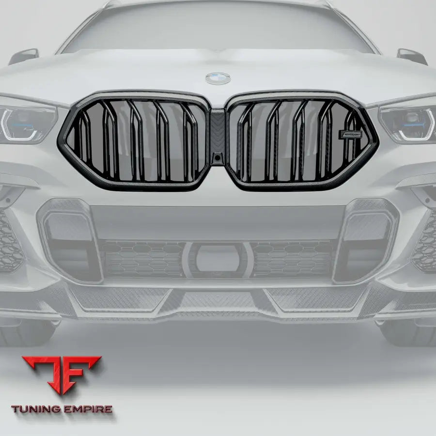 BMW X6 G06 PRE-LCI CARBON FIBER FRONT GRILLE