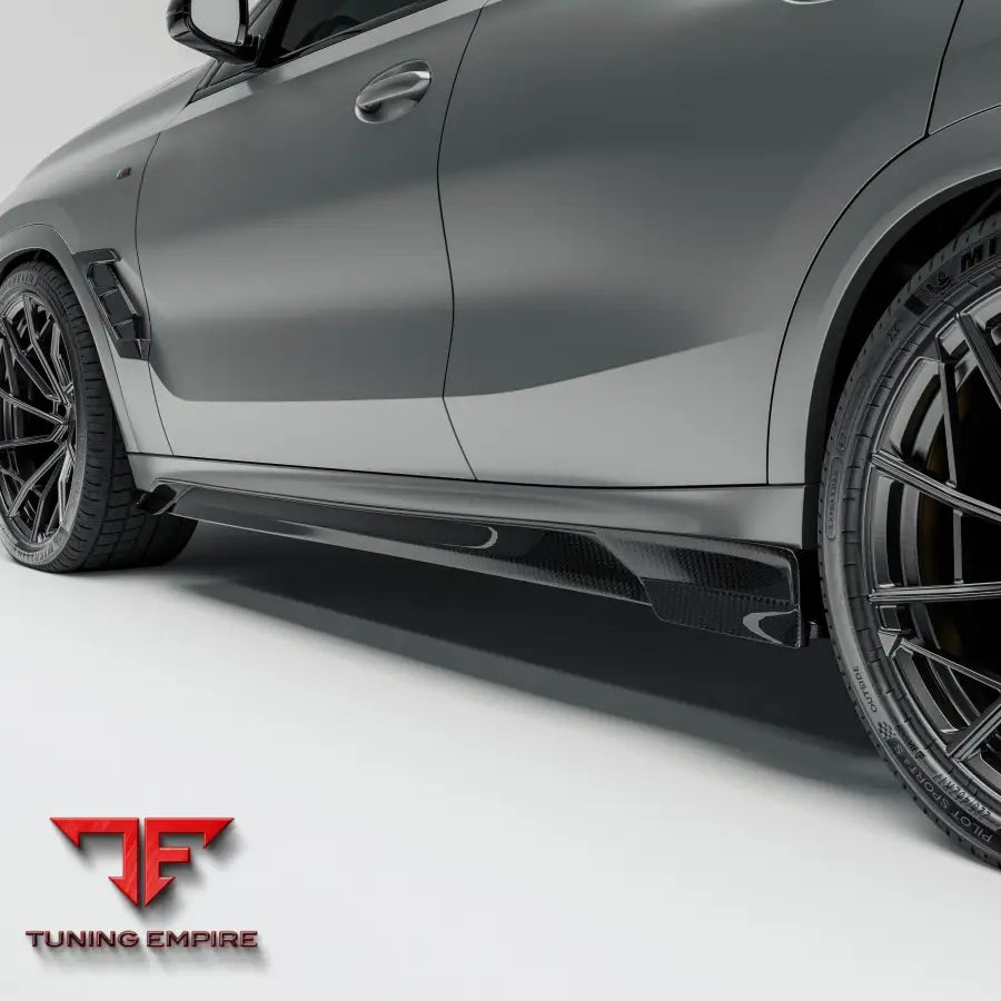 BMW X6 G06 PRE-LCI CARBON FIBER SIDE SKIRTS