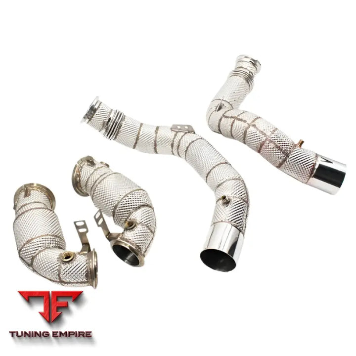 BMW X6/X6M 4.4TT V8 DOWNPIPE CATLESS OR CATTED EXHAUST SYSTEM 2019-2023