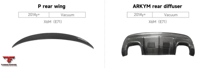 BMW X6M (E71) PARTS 2014y+