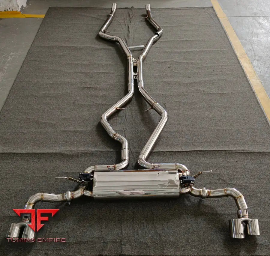 BMW X6M E71 TITANIUM VALVETRONIC EXHAUST SYSTEM