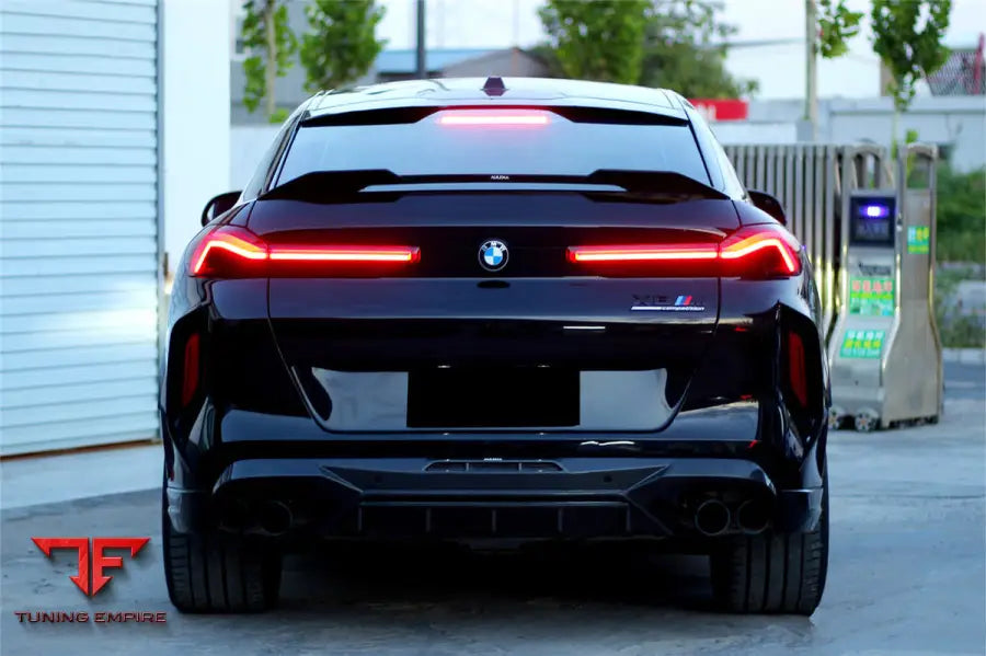 Bmw X6M F96 & G06 X6 Ad Style Dry Carbon Fiber Trunk Spoiler Bsd