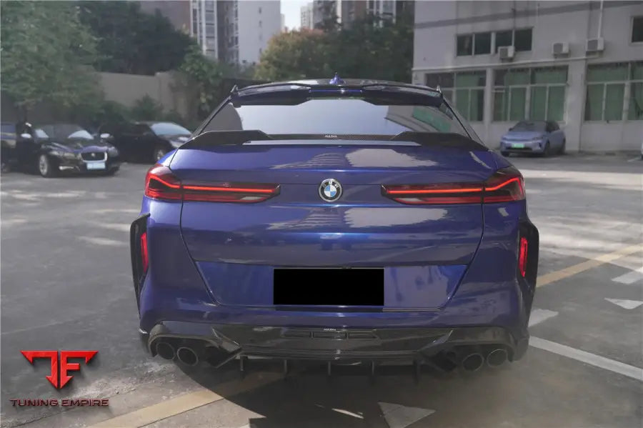Bmw X6M F96 & G06 X6 Ad Style Dry Carbon Fiber Trunk Spoiler Bsd