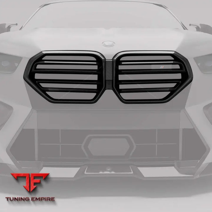 BMW X6M F96 LCI CARBON FIBER FRONT GRILLE