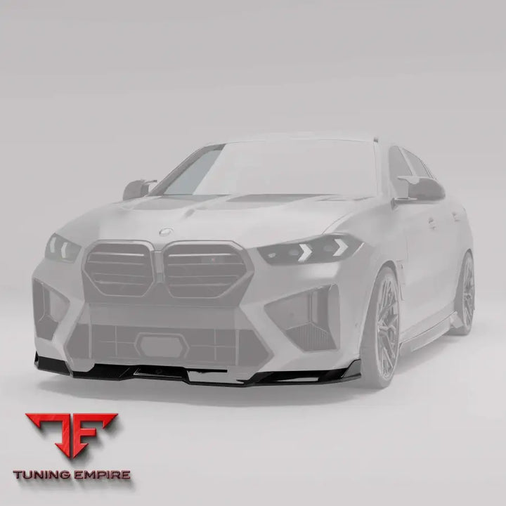 BMW X6M F96 LCI CARBON FIBER FRONT LIP