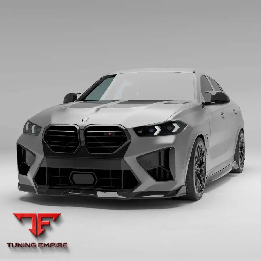 BMW X6M F96 LCI CARBON FIBER FRONT LIP